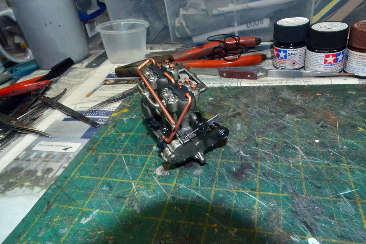 1:16 1914 Dennis Fire Engine by Bandai FINISHED - Made In Britain