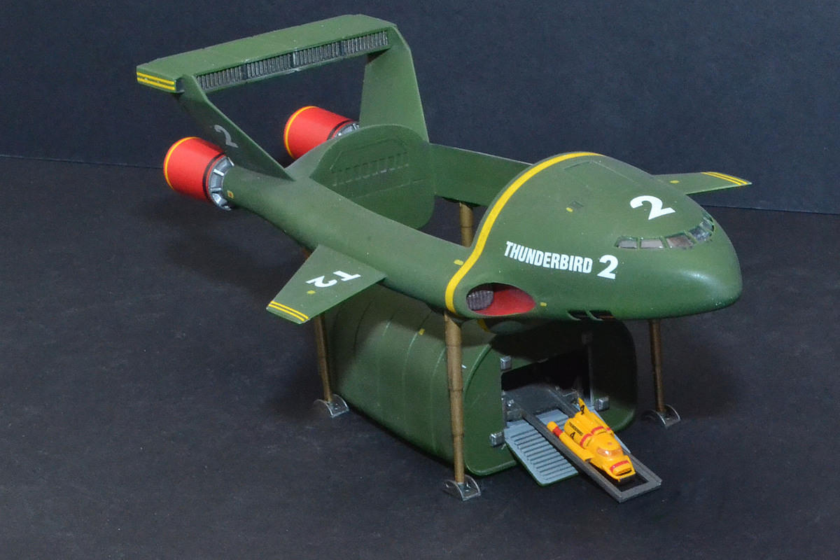 Aoshima 1:350 Thunderbird 2 & 4 [Completed] - Work In Progress