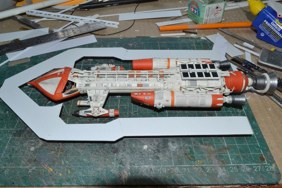 1-72 Round 2 Space:1999 Hawk Mk IX Number 2 - Work In