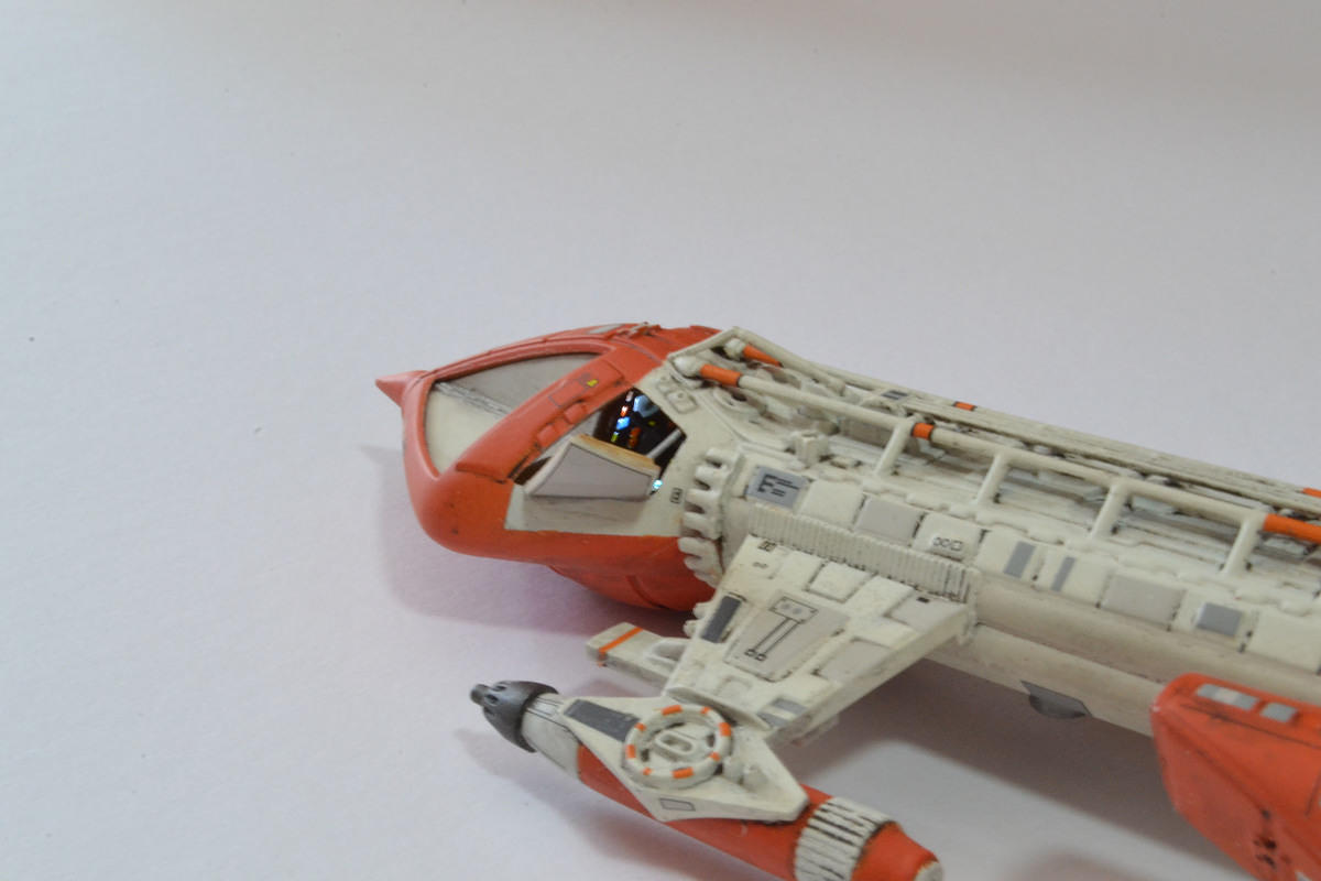 1-72 Round 2 Space:1999 Hawk Mk IX Number 2 - Work In