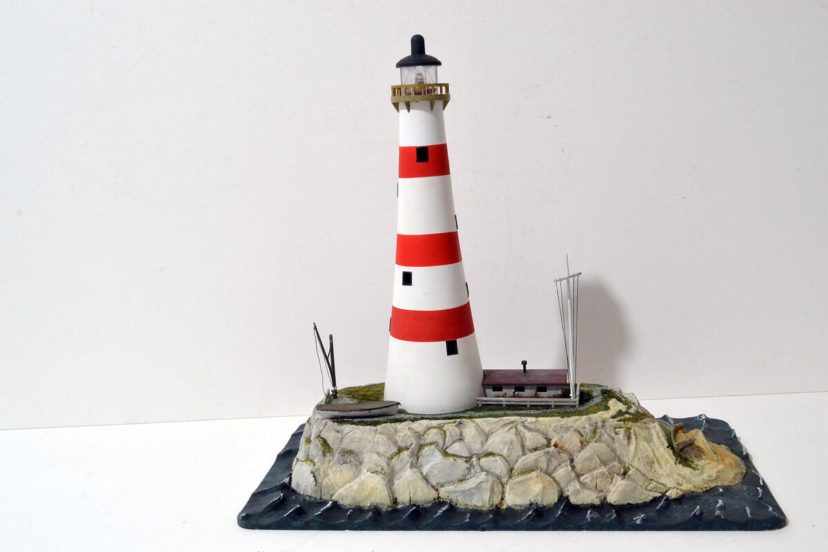 1:160 Lighthouse by Atlantis Models - Ready For Inspection - Dioramas ...
