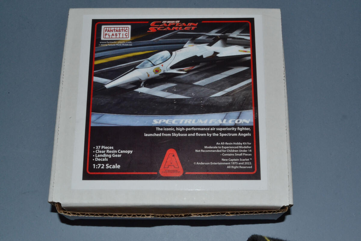 1:72 Spectrum Falcon from New Captain Scarlet, kit by Fantastic Plastic ...