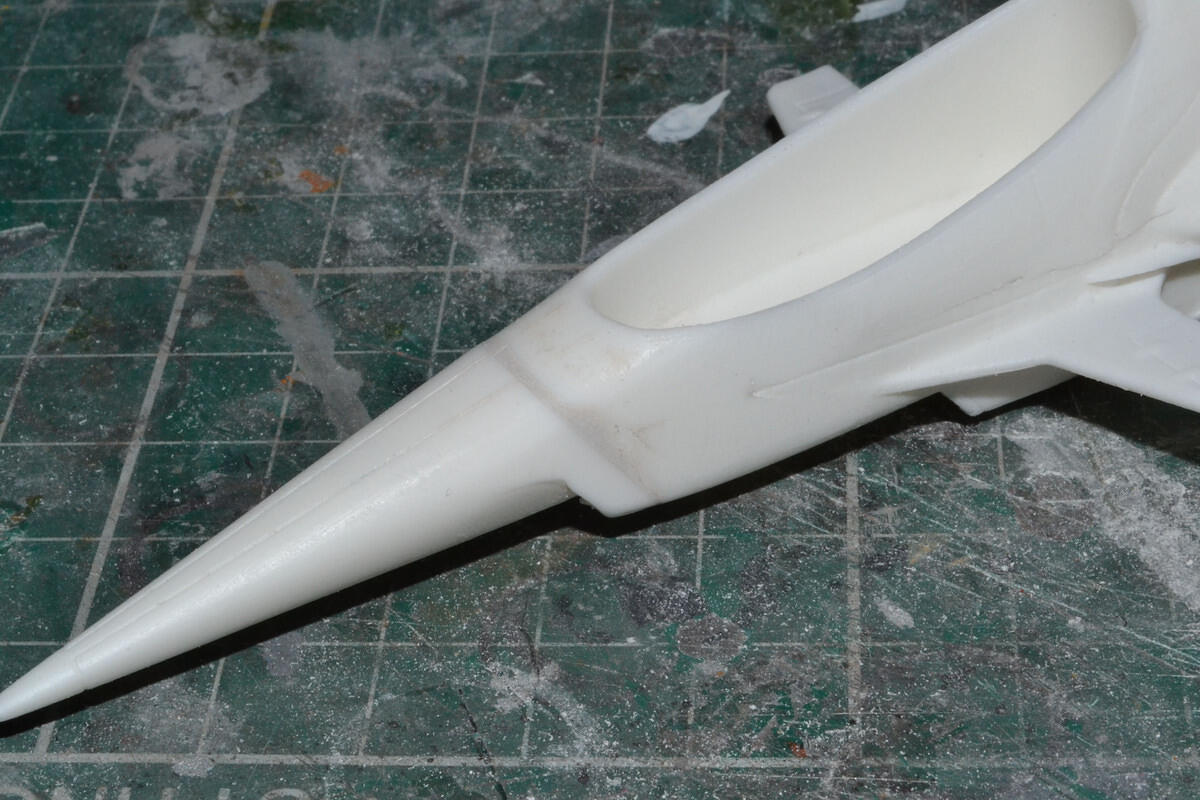 1:72 Spectrum Falcon from New Captain Scarlet, kit by